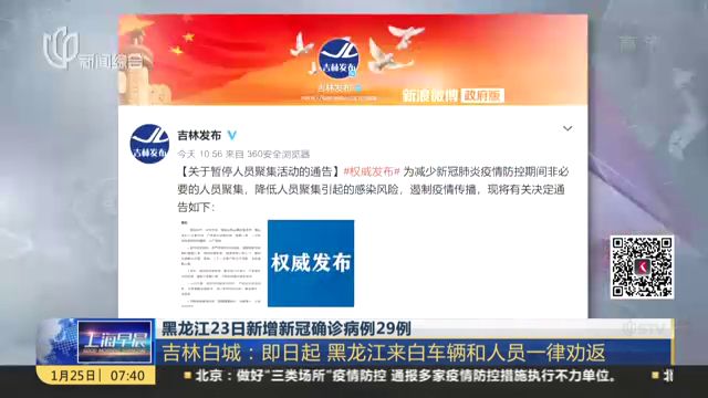【黑龙江新增29例确诊，黑龙江新冠】