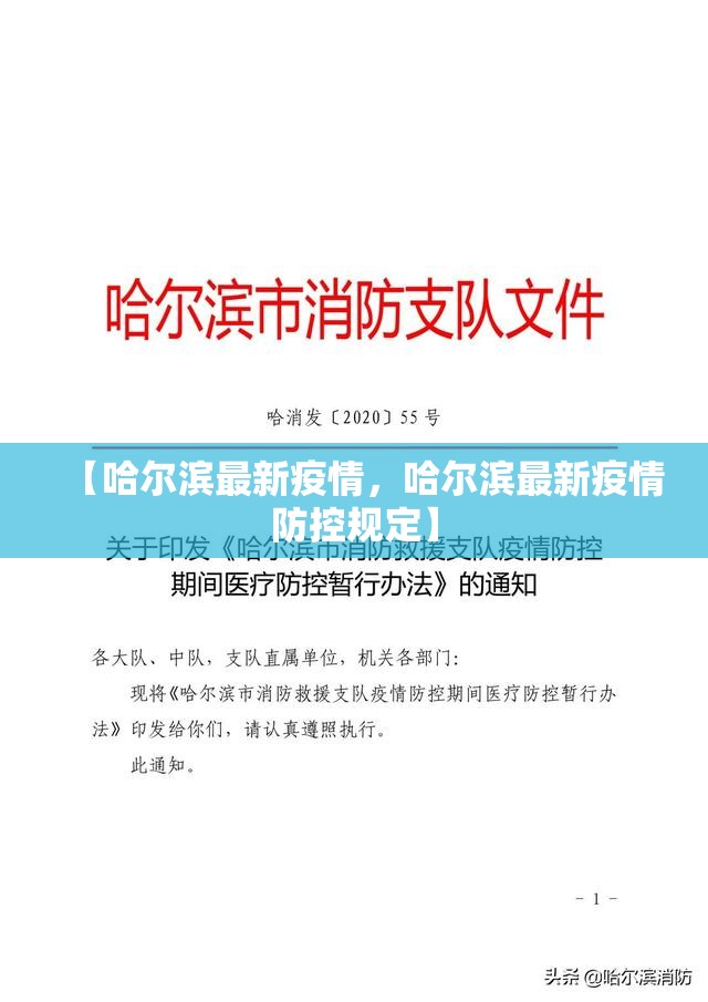 【哈尔滨最新疫情，哈尔滨最新疫情防控规定】