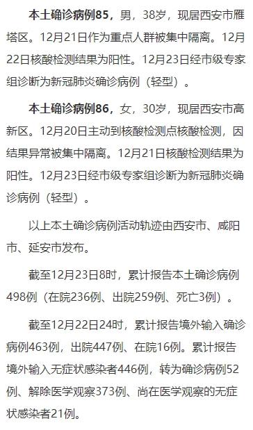 【西安新增病例最新消息，西安新增病例最新消息通知】