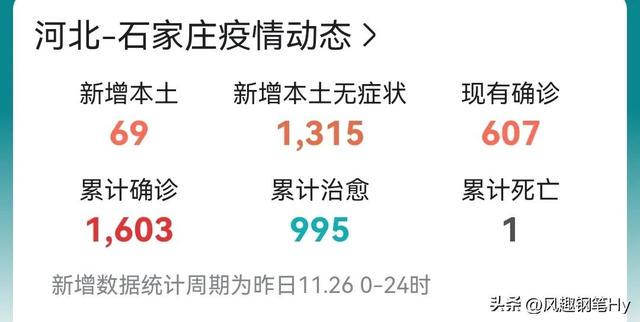 【河北石家庄新增阳性11例，石家庄新冠疫情最新情况】