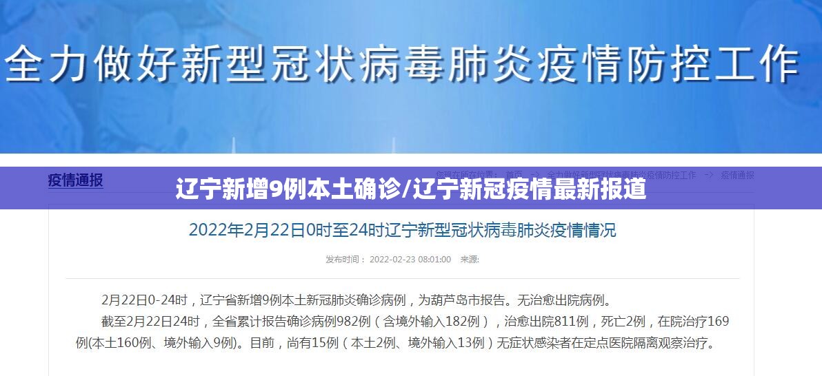 辽宁新增9例本土确诊/辽宁新冠疫情最新报道